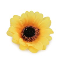 Umělý květ slunečnice Ø7,5 cm10 - 10ks