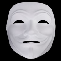Karnevalová maska - škraboška k domalování 1ks