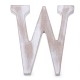 Dřevěná písmena abecedy vintage1 - 1ks