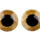Oči velké s glitry s pojistkou Ø40 mm2 - 2sada