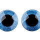Oči velké s glitry s pojistkou Ø40 mm2 - 2sada