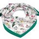 Saténový šátek luční květy 50x50 cm 1ks