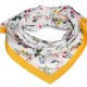 Saténový šátek luční květy 50x50 cm 1ks