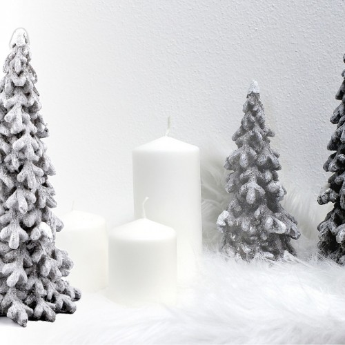 Dekorační vánoční stromeček s glitry 27,5 cm 1ks