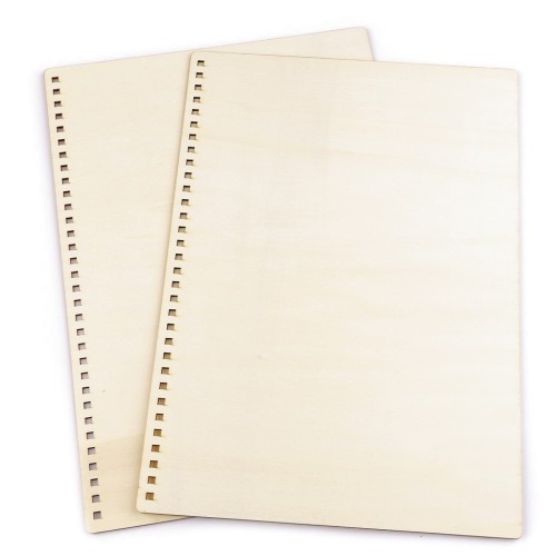 Dřevěné desky na výrobu zápisníku A4 2ks