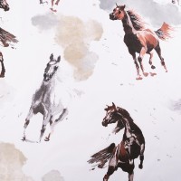 Bavlněná látka / plátno koně 1m