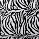 Imitace zvířecí kůže zebra 1m