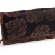 Dámská peněženka kožená s květy 1ks