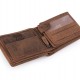 Pánská peněženka kožená pro myslivce, rybáře, motorkáře 9,5x12 cm 1ks