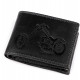Pánská peněženka kožená pro myslivce, rybáře, motorkáře 9,5x12 cm 1ks