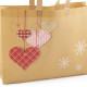 Taška z netkané textilie dárková, vánoční 32x42 cm 1ks