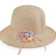 Dívčí letní klobouk / slamák 1ks
