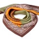 Saténový šátek paisley 70x70 cm 1ks