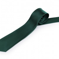 Saténová kravata jednobarevná 1ks