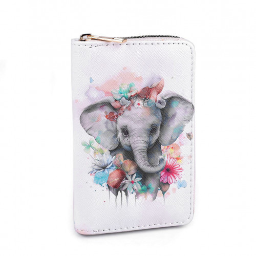 Dámská / dívčí peněženka slon 10x15,5 cm 1ks