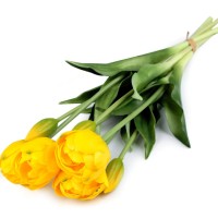 Umělá kytice tulipán 1svaz.