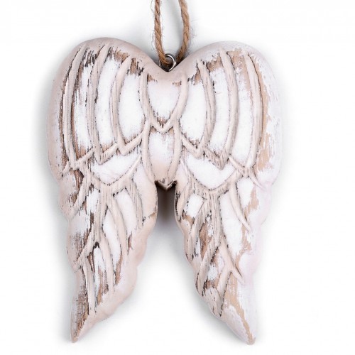 Dekorace dřevěná andělská křídla 1ks