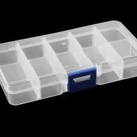 Plastový box / zásobník 6,8x12,7x2,2 cm 1ks