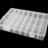 Plastový box / zásobník 13x19,5x3,6 cm 1ks