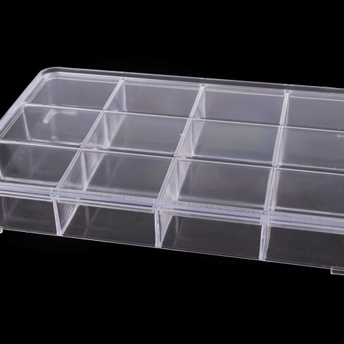 Plastový box / zásobník 15x23x3,4 cm 1ks