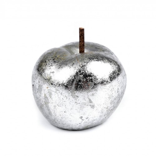 Dekorace jablko metalické 1ks