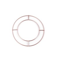 Dvojitý kovový kruh na lapač snů / k dekorování Ø15 a 20 cm 1ks