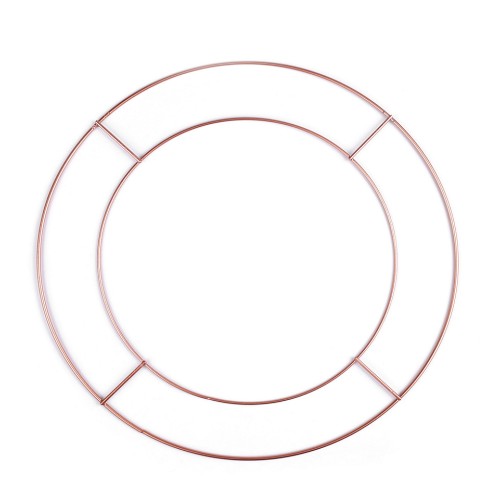 Dvojitý kovový kruh na lapač snů / k dekorování Ø30 cm 1ks
