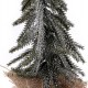 Umělý vánoční stromeček s glitry 1ks