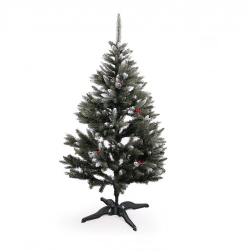Umělý vánoční stromeček 180 cm - přírodní, zasněžený, 2D 1ks