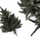 Umělý vánoční stromeček 220 cm - přírodní, zasněžený, 2D 1ks