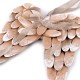Dekorace dřevěná andělská křídla 25x30 cm 1ks