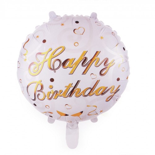 Nafukovací balónek Happy Birthday 1ks