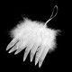 Dekorace andělská křídla s metalickým efektem1 - 1ks