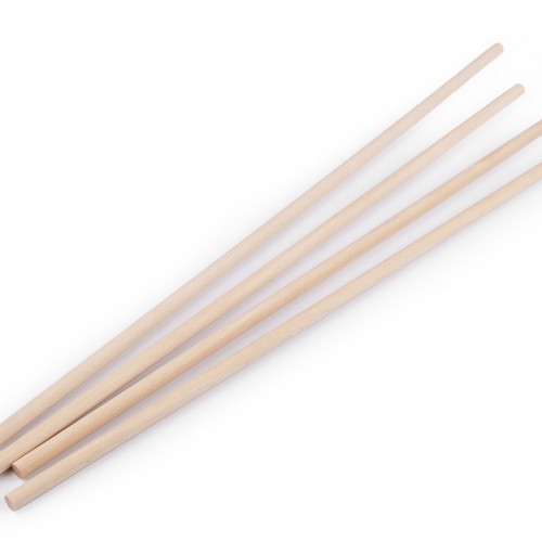 Dřevěné tyčky délky 40 cm macrame 4ks