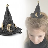 Sponka do vlasů čarodějnický klobouk 1ks