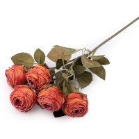 Umělá kytice růže vintage 1ks