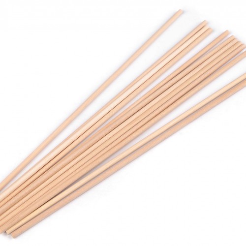 Dřevěné tyčky délky 30,5 cm macrame 12ks