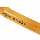 Narozeninová saténová šerpa Happy Birthday šíře 9,5 cm 1ks