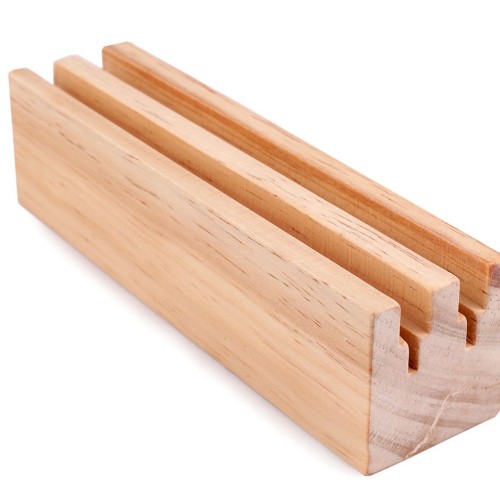 Dřevěný stojan na kruhy 5x20 cm 1ks