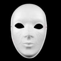 Karnevalová maska - škraboška k domalování benátská 1ks