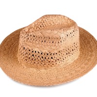 Letní klobouk unisex přírodní hnědá